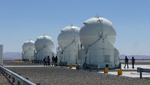 Télescopes auxiliaires sur le VLTI